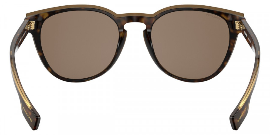 Color: Top Transparent Gray on Dark Havana (385173) - Burberry BE431038517354