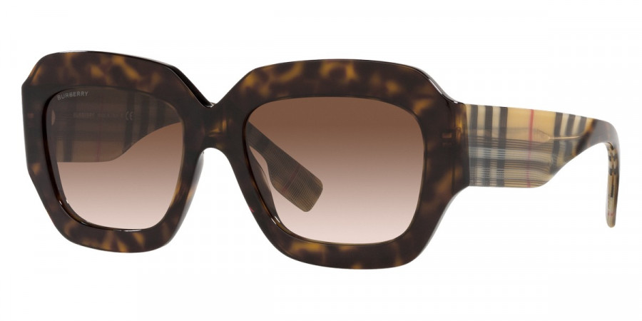 Color: Dark Havana (393013) - Burberry BE433439301354