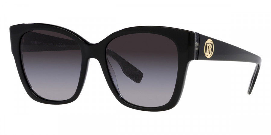 Color: Black/Print TB/Crystal (39778G) - Burberry BE434539778G54