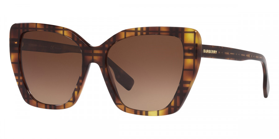 Color: Top Check/Havana (3982T5) - Burberry BE43663982T555