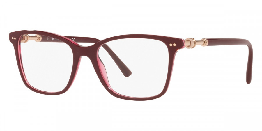 Color: Bordeaux on Transparent Red (5469) - Bvlgari BV4203F546954