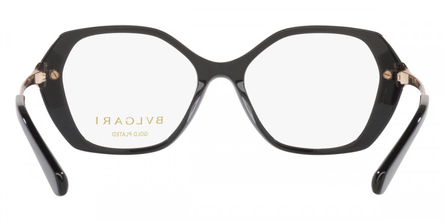 Color: Black on Transparent Gray (5381) - Bvlgari BV4215KB538153