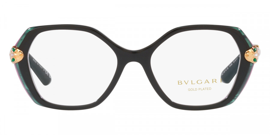 Bvlgari™ BV4215KB 5485 51 - Black/Emerald/Amethyst