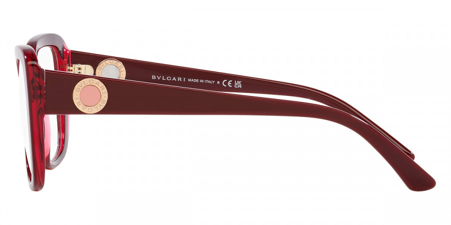 Color: Bordeaux on Transparent Red (5469) - Bvlgari BV4220546954