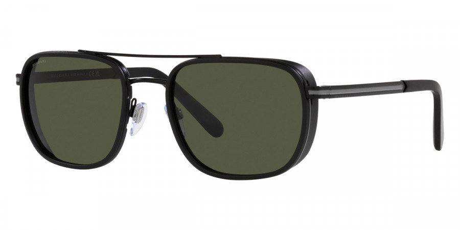 Color: Matte Black (128/31) - Bvlgari BV5053128/3156