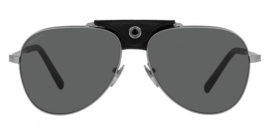 Bvlgari™ BV5061Q 400/B1 60 Matte Silver Sunglasses