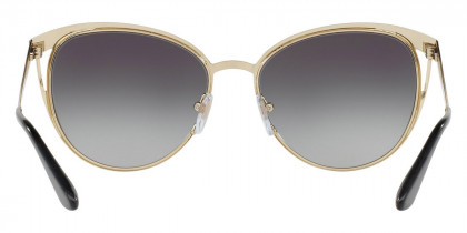 Bvlgari™ BV6083 20188G 56 Black/Pale Gold Sunglasses