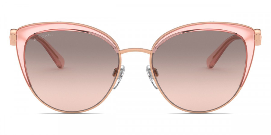 Bvlgari™ BV6133 20143B 55 - Pink Gold/Transparent Pink