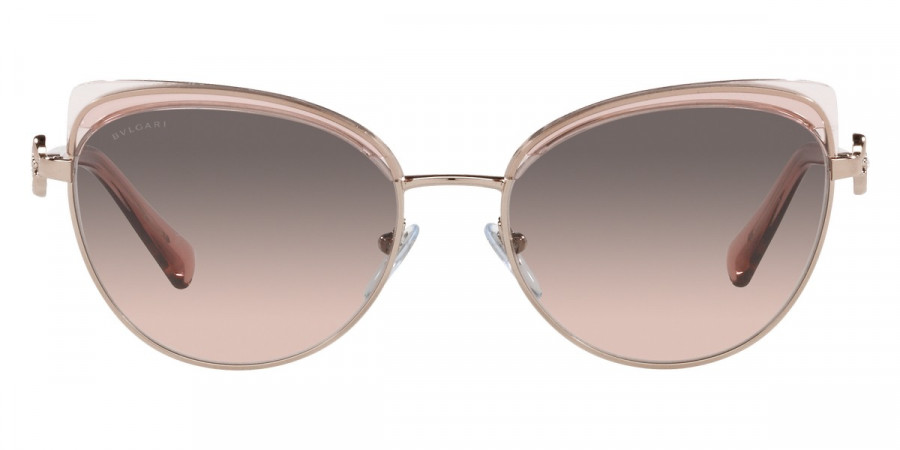 Bvlgari™ BV6158B 20143B 56 - Pink Gold/Transparent Pink