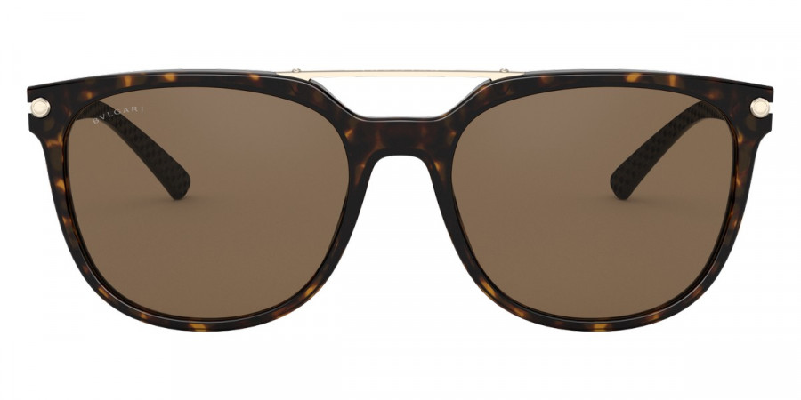 Bvlgari BV7035F 504 73 56 Dark Havana Sunglasses