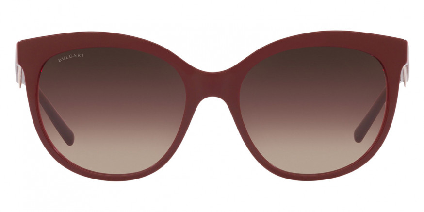 Bvlgari™ BV8249 546900 56 Bordeaux on Transparent Red Sunglasses