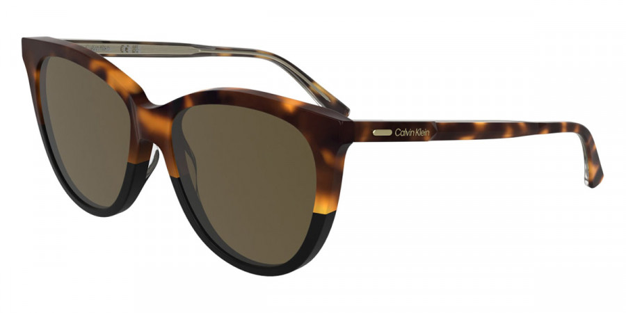 Color: Havana/Black (233) - Calvin Klein CKOCK25508S23355