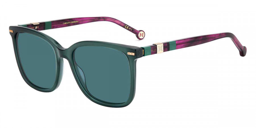 Color: Violet Teal (04LZKU) - Carolina Herrera HER0045/S04LZKU57