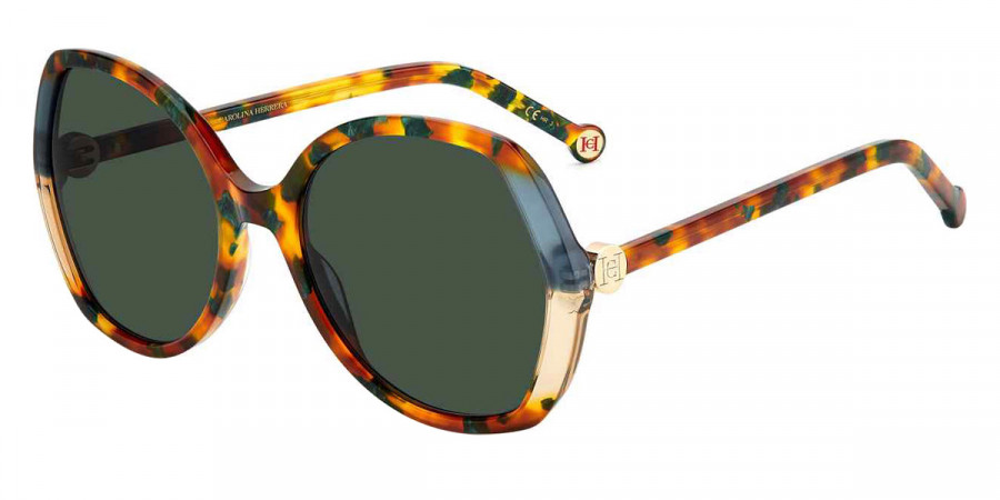 Color: Green Havana (0YJEQT) - Carolina Herrera HER0051/S0YJEQT58