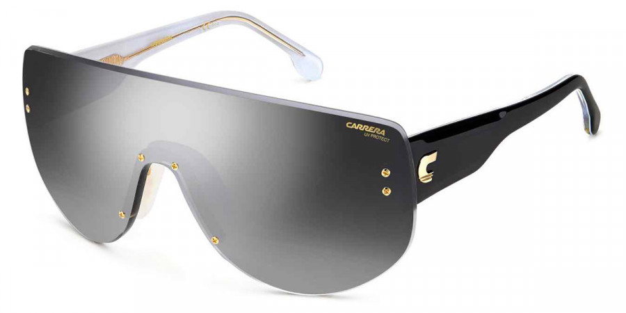 Color: Silver Black (079DIC) - Carrera CARFLAGLAB12079DIC99