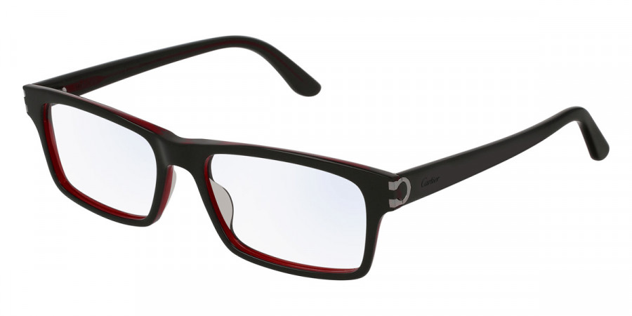 Cartier™ CT0005O 001 53 - Black C Décor