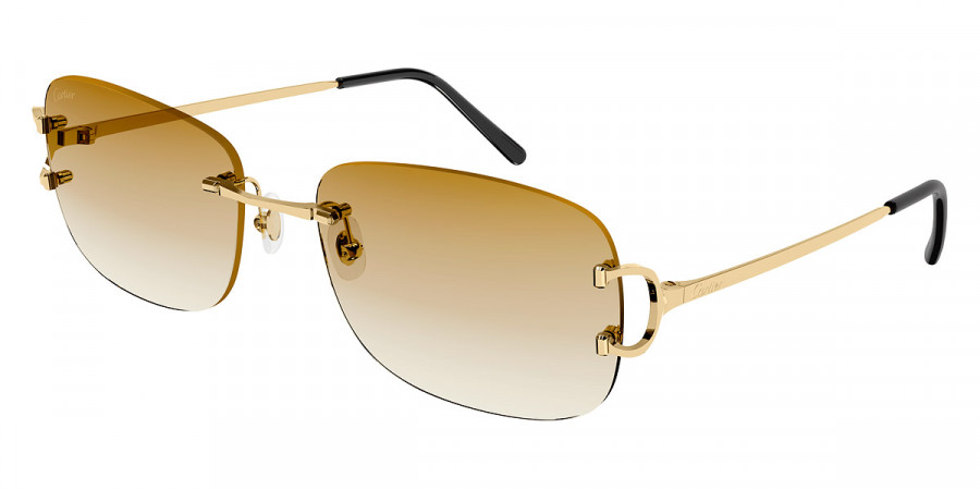 Color: Gold (002) - Cartier CT0011RS00258