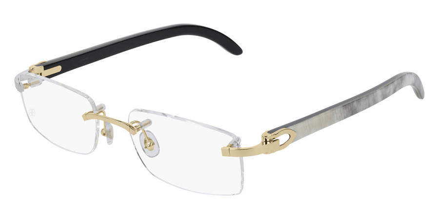 Color: Gold/White (001) - Cartier CT0046O00153