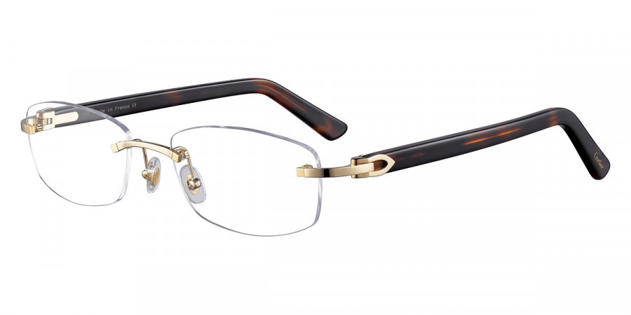 Color: Gold/Brown (004) - Cartier CT0048O00453