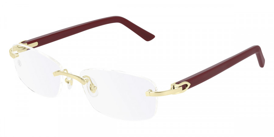 Color: Gold/Burgundy (006) - Cartier CT0048O00653