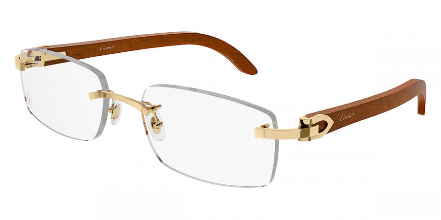 Color: Gold/Brown (008) - Cartier CT0052O00853