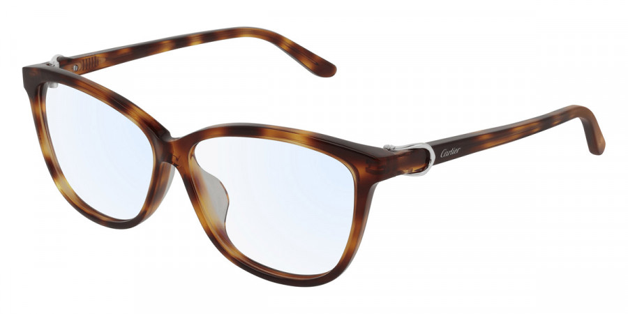 Cartier™ CT0129OA 002 55 - Havana C Décor