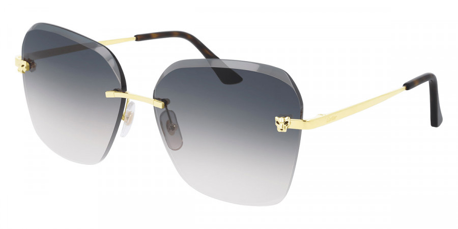 Color: Gold (002) - Cartier CT0147S00261