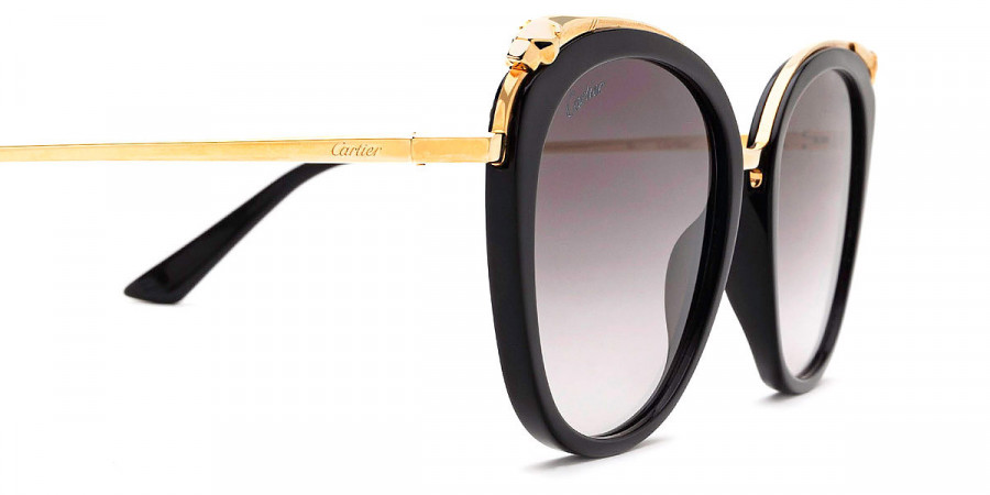 Color: Black/Gold (001) - Cartier CT0150S00155