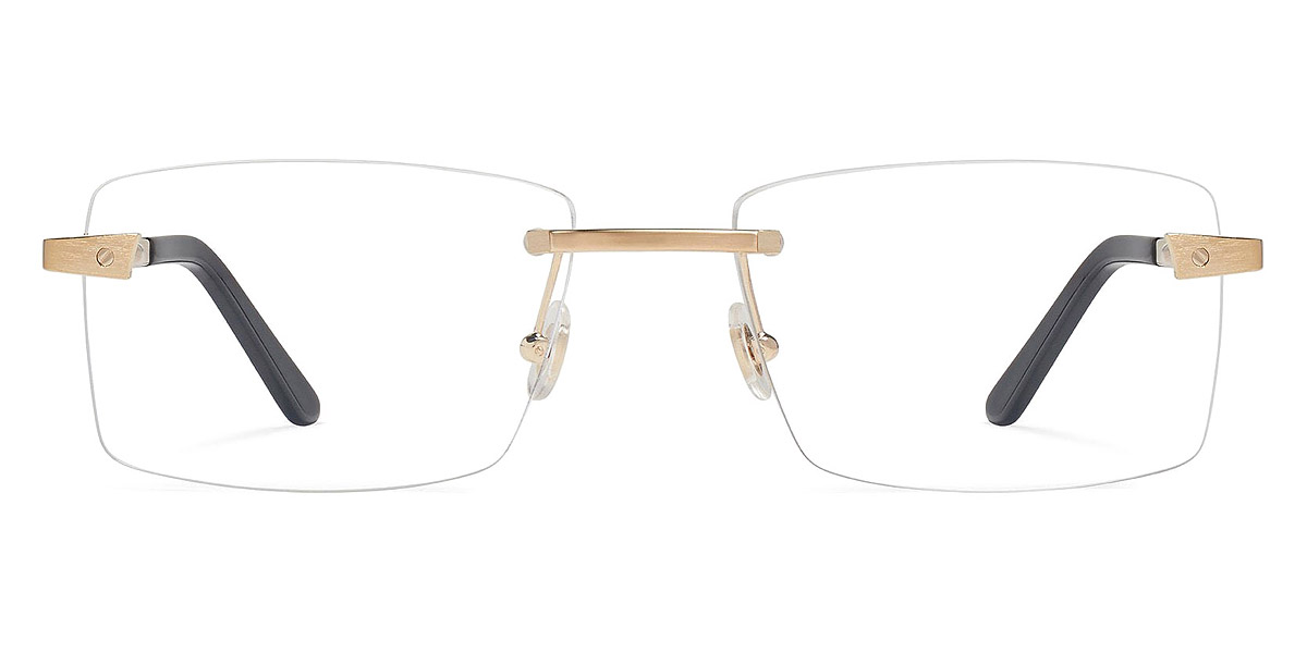 Cartier CT0167O 004 57 Gold Eyeglasses