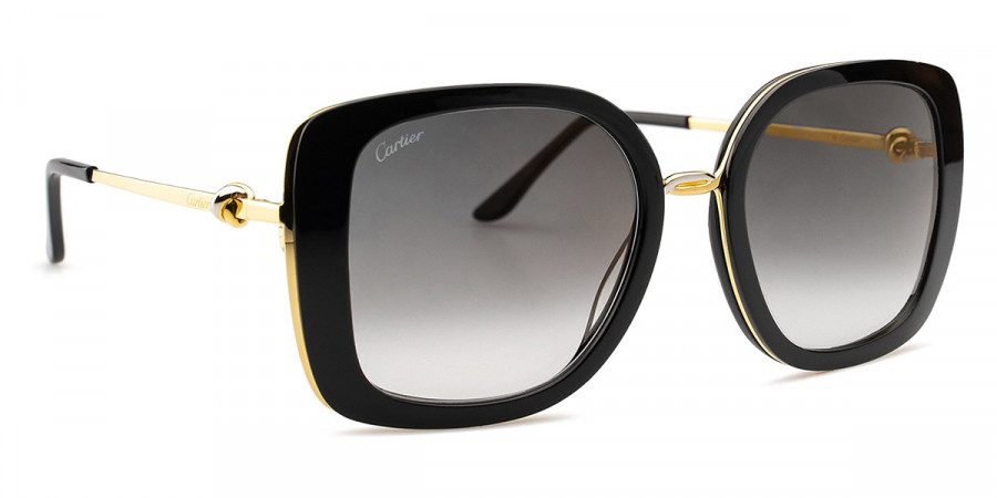 Color: Black/Gold (001) - Cartier CT0246S00154