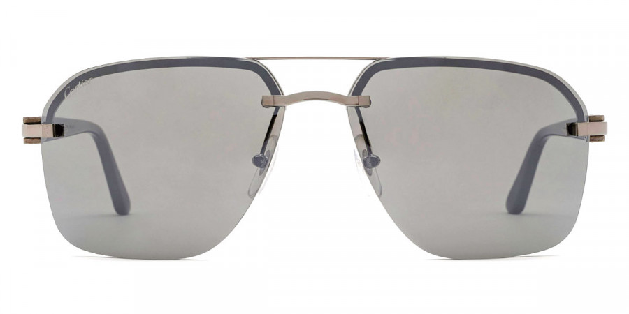 Cartier™ CT0276S 004 60 - Gunmetal/Black C Décor