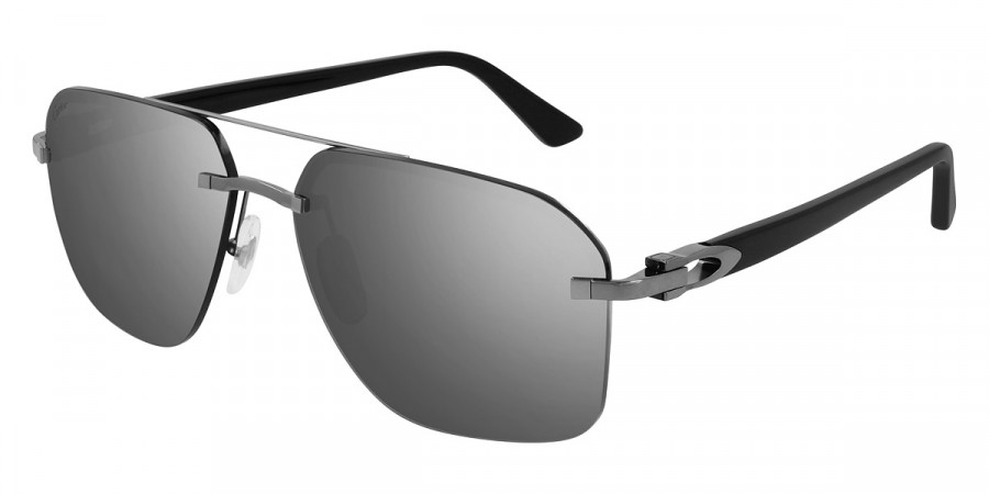 Color: Gunmetal/Black (004) - Cartier CT0276S00460