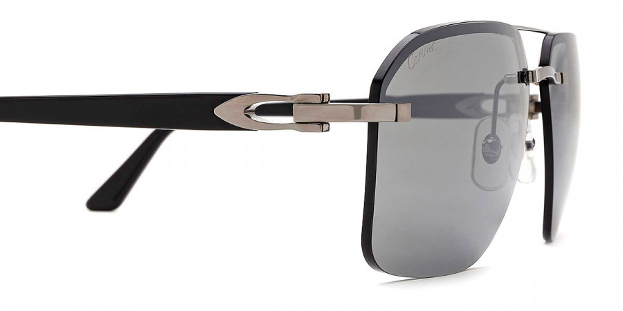 Color: Gunmetal/Black (004) - Cartier CT0276S00460