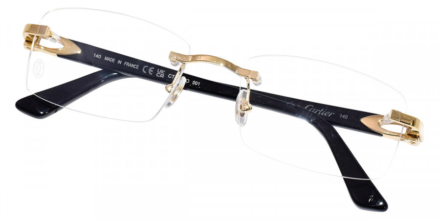 Color: Gold/Black (001) - Cartier CT0287O00154