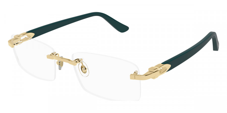 Color: Gold/Green (011) - Cartier CT0287O01156