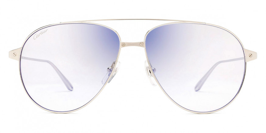 Cartier CT0298S 011 57 Silver Sunglasses