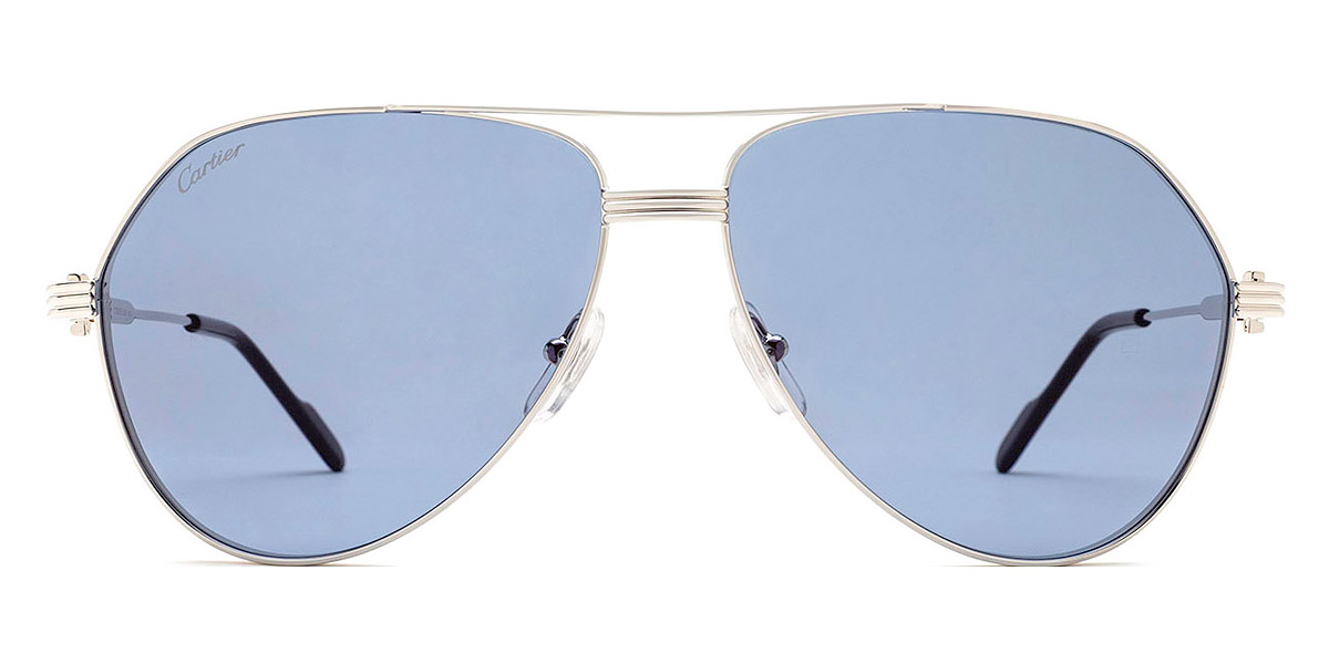 Cartier CT0303S 003 61 Silver Sunglasses