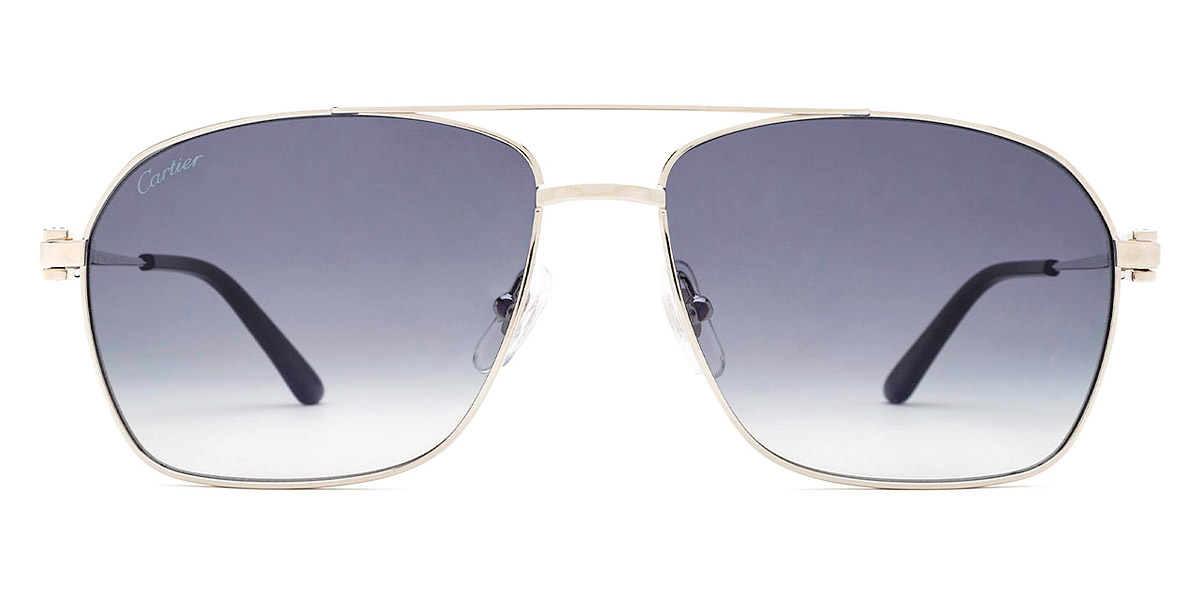 Cartier CT0306S 004 59 Silver Sunglasses