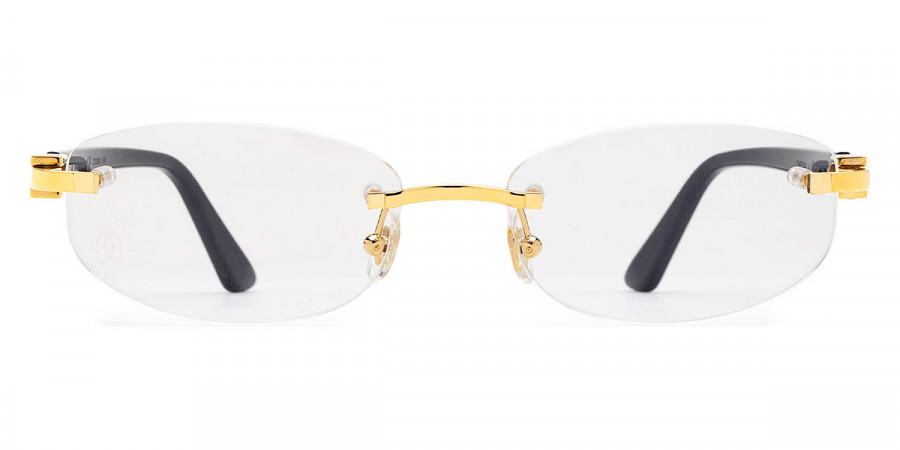 Cartier™ CT0318O 001 52 - Gold/Black C Décor