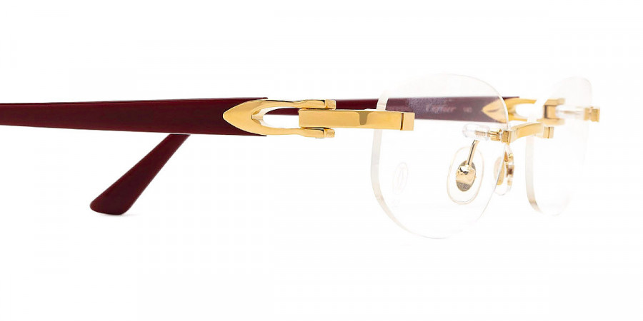 Color: Gold/Burgundy (003) - Cartier CT0318O00352