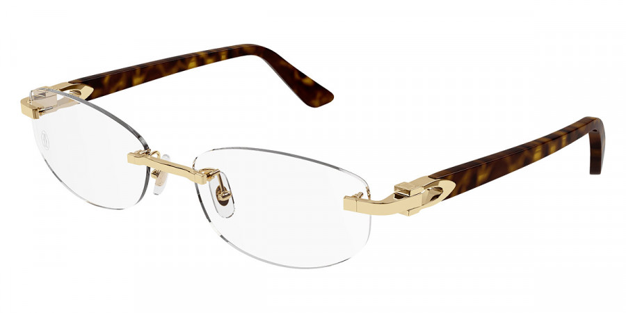 Color: Gold/Havana (002) - Cartier CT0318O00252