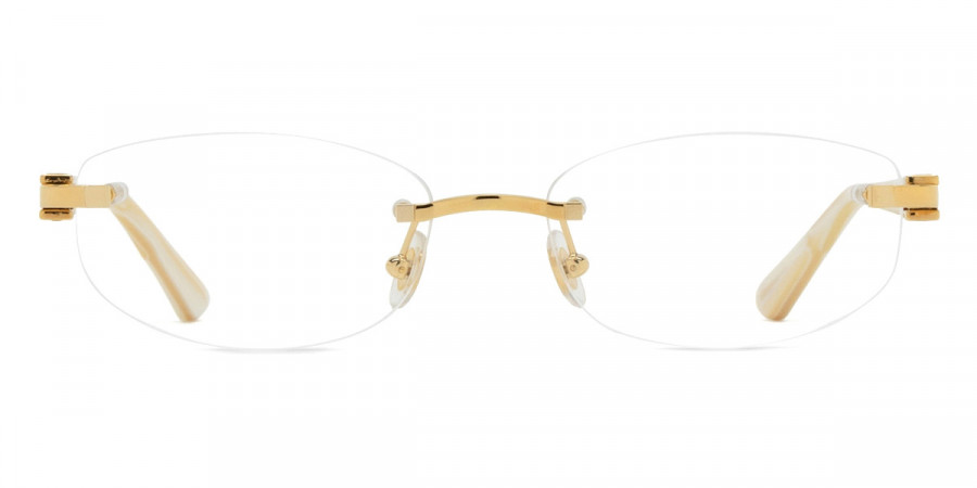 Cartier™ CT0318O 005 52 - Gold/Ivory C Décor