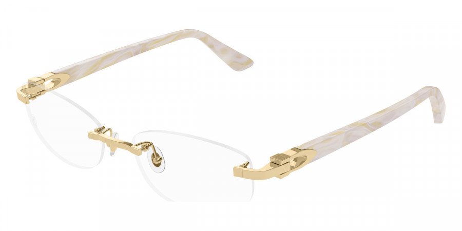 Color: Gold/Ivory (005) - Cartier CT0318O00552