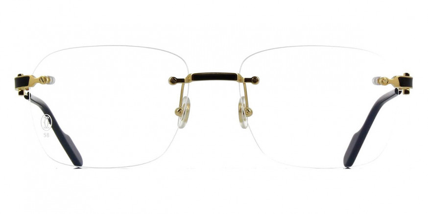 Cartier clearance gold eyeglasses