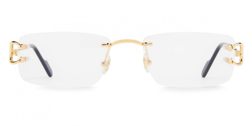 Cartier CT0344O 003 56 Gold Eyeglasses