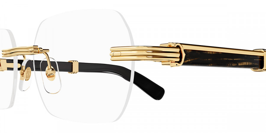 Color: Gold/Black (001) - Cartier CT0423O00154