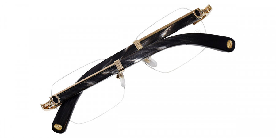 Color: Gold/Black (001) - Cartier CT0423O00154