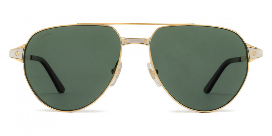 Cartier™ CT0425S 002 59 Gold Sunglasses