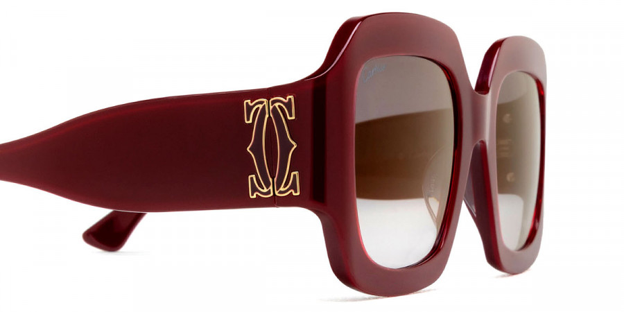 Color: Burgundy (004) - Cartier CT0434S00454