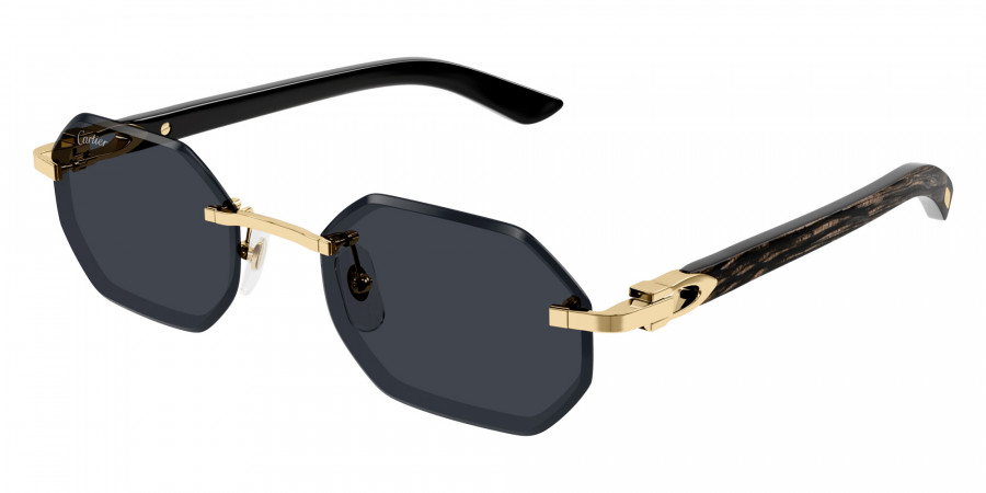 Color: Gold/Black (001) - Cartier CT0439S00154